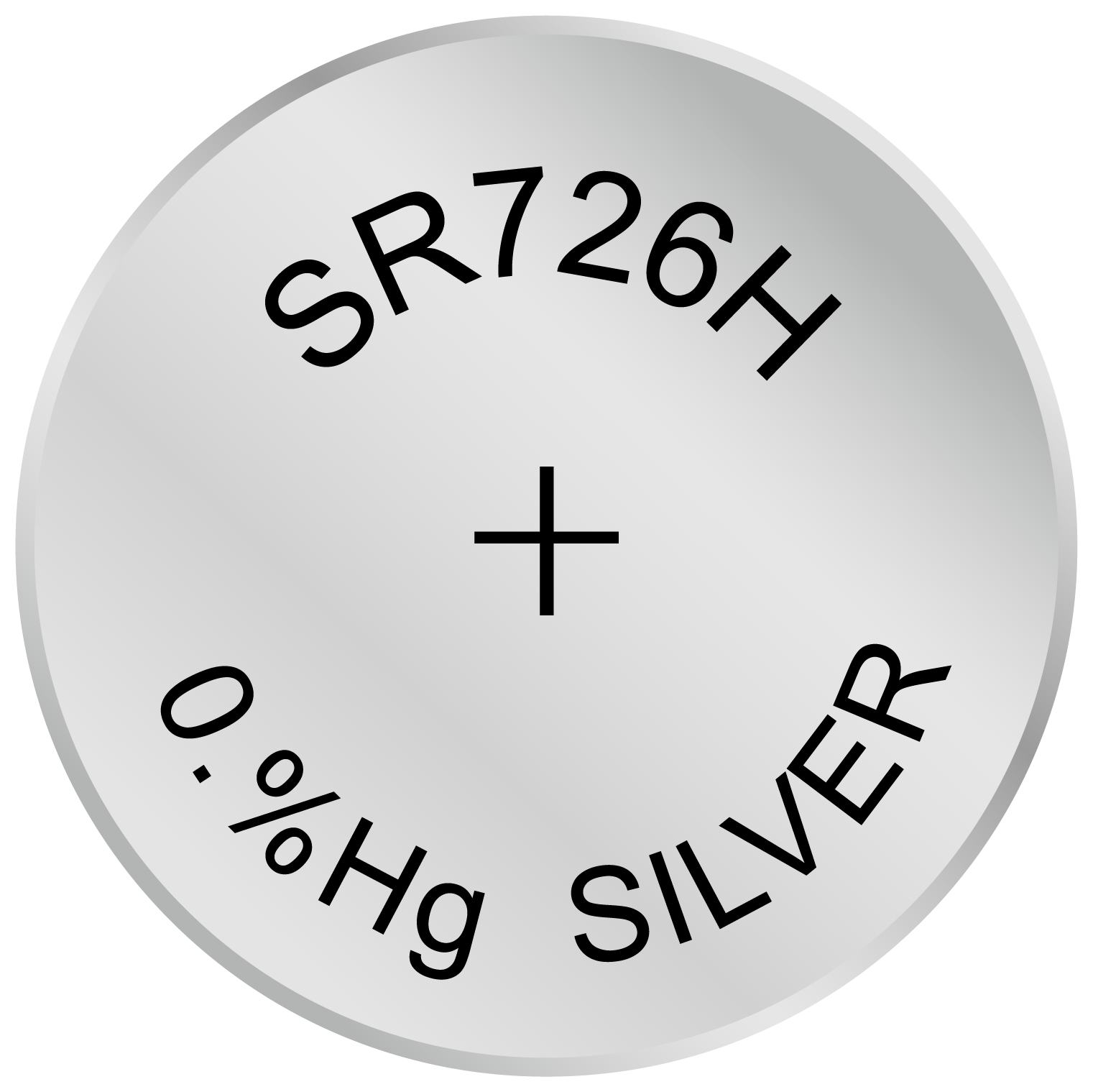 SR726Silver oxide battery